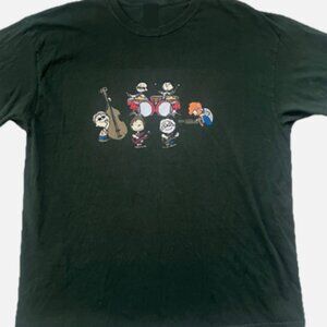 Peanuts Snoopy Band T‑Shirt